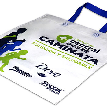 Bolsa sin fuelle inferior y manija de friselina